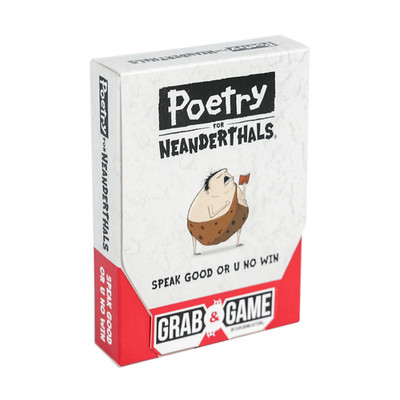Grab & Game Poetry For Neanderthals Pocket Exploding Kittens Travel Party Cards