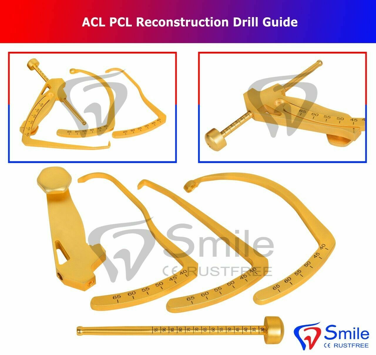 ACL PCL Reconstruction Drill Guide 
