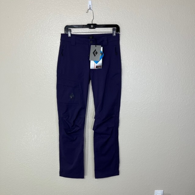 Pantalones de esquí de travesía Black Diamond Dawn Patrol LT para mujer NUEVO púrpura pequeño S