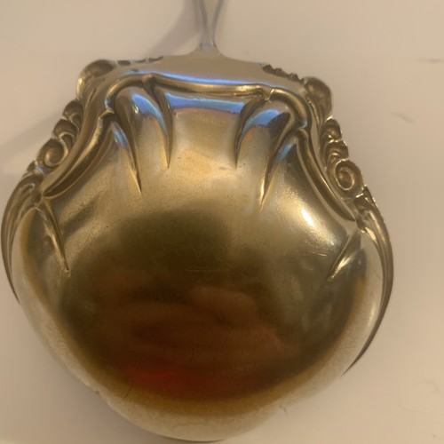 Antique Sterling Silver Punch Bowl Ladle - Picture 7 of 12