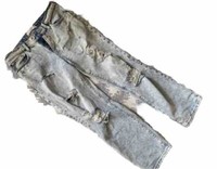 Your Boyfriend ripped  jeans size 27 / 4 UK mid rise
