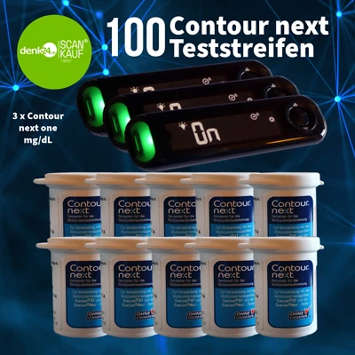 ASCENSIA contour next sensoren 100 Sensoren - 10 x 10er ►Händler◄