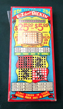 Vintage E-Z Junior Pickin 25c Trade Stimulator Punch Hole Game Board