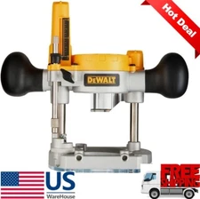 DEWALT DNP612 Plunge Base For Compact Router Steel Rods for Smooth Plunge Stroke