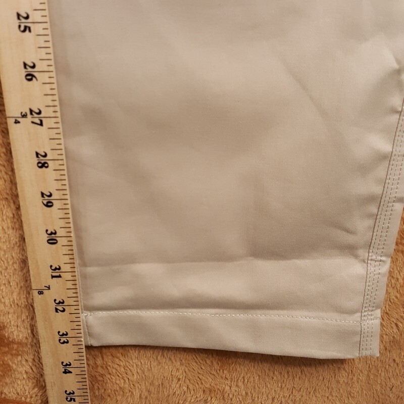 JW ANDERSON Pants Mens Size 42 Tan Chino Relaxed 5 Pocket Workwear Logo $465