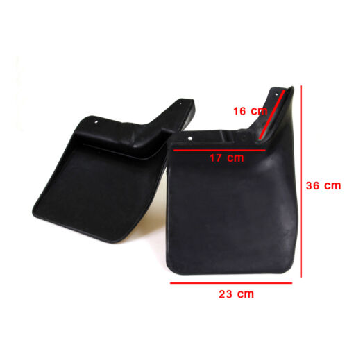 REAR PAIR MUD GUARD FLAPS LH RH NEW FIT NISSAN NAVARA D22 FRONTIER PICKUP TRUCK - Foto 3 di 6