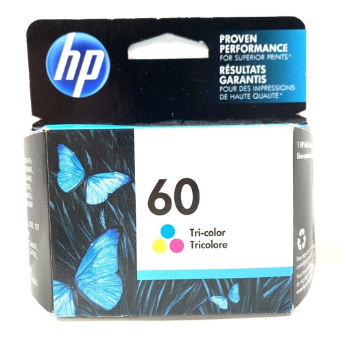 Cartuccia inchiostro originale HP 60 tricolore CC643WN nuova sigillata garanzia termina 12/2018 - Foto 1 di 6