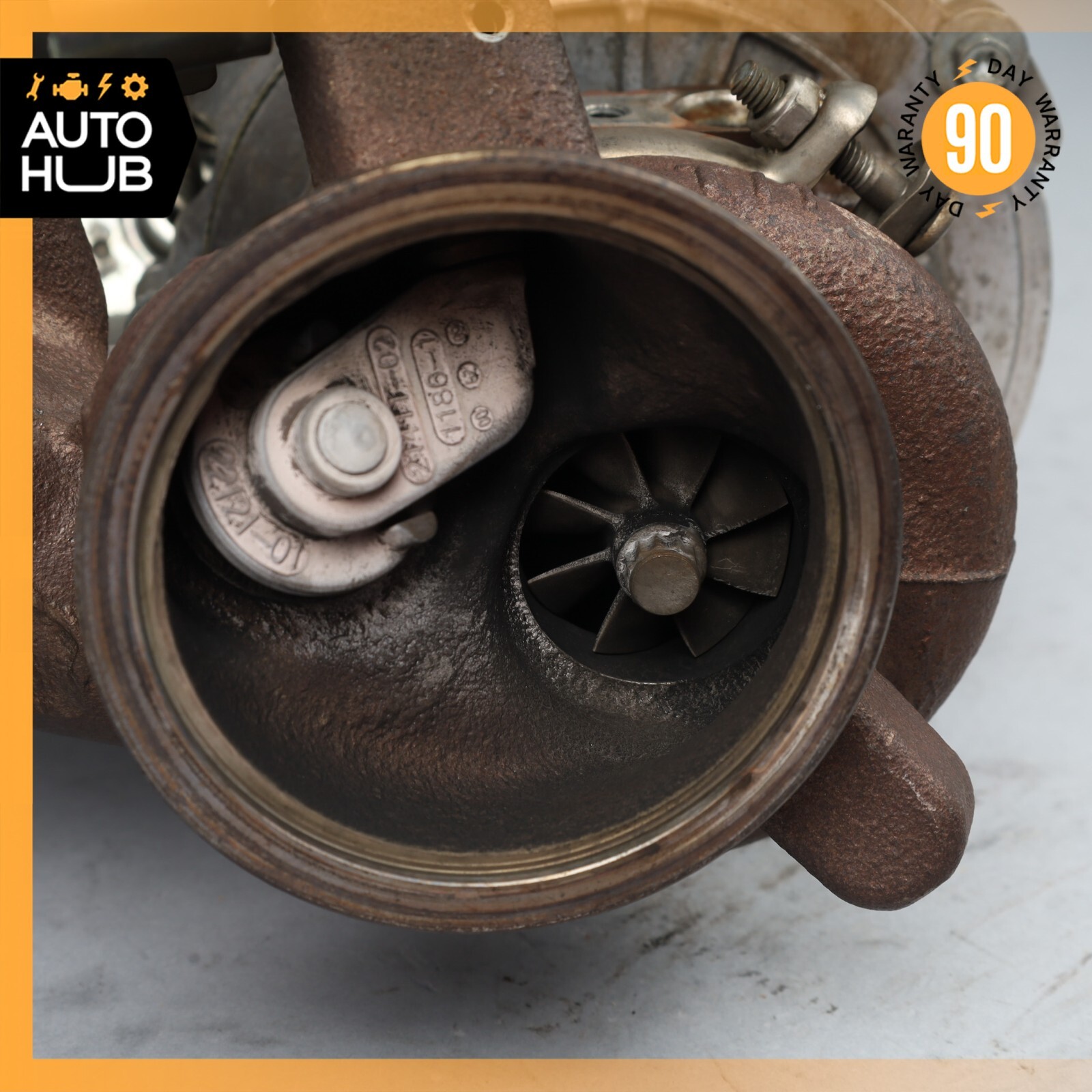 Maserati Quattroporte M156 Ghibli Right Turbocharger Turbo Charger Manifold OEM