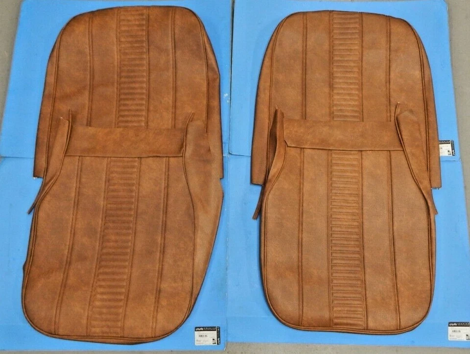 Nuevo juego de tapicería de fundas de asiento con reposacabezas MG Midget 1970-79 hoja de otoño Foto 2 de 3