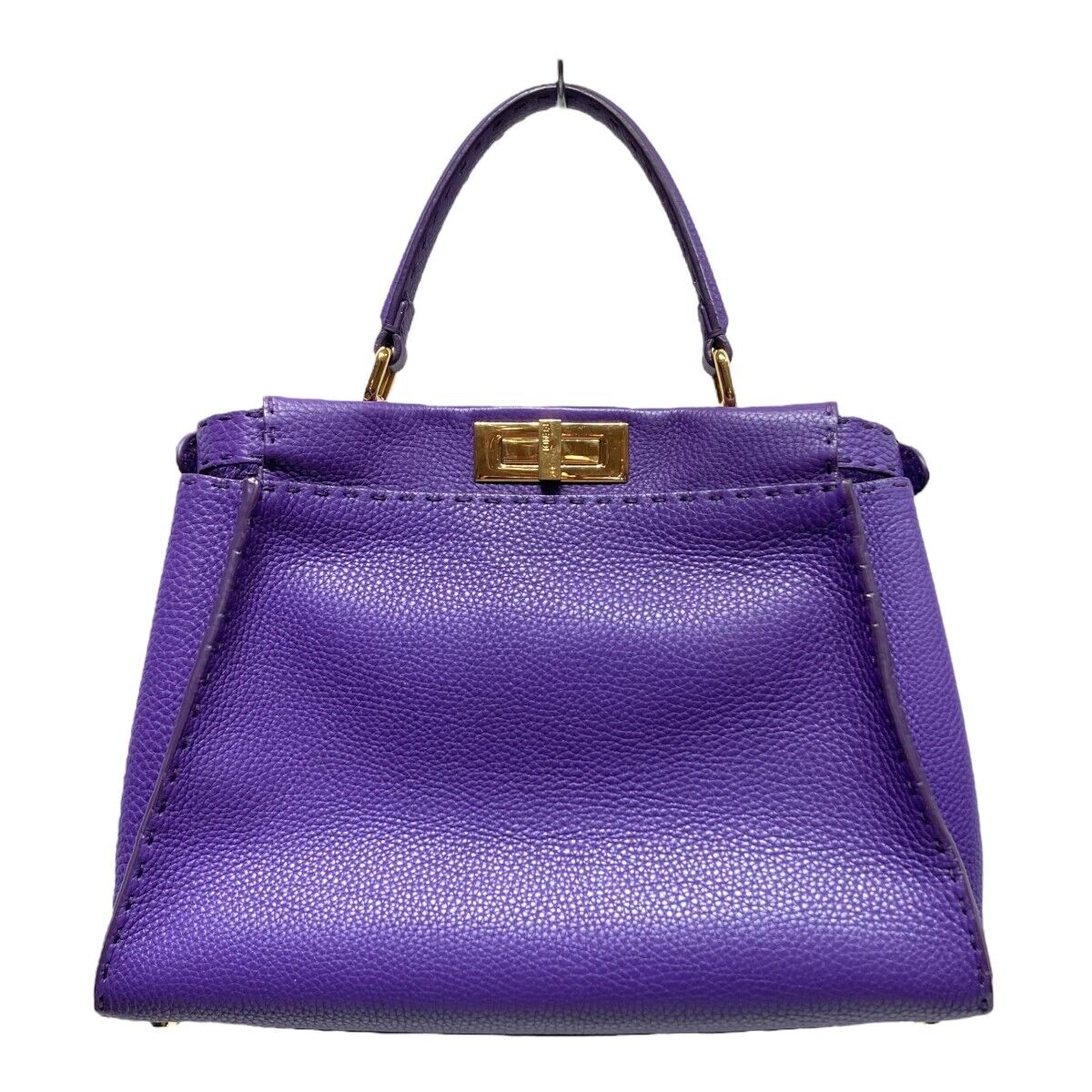 Fendi Selleria Peekaboo Name Engraved 2Way Shoulder Bag Fendi Selleria Peekaboo Name Engraved 2Way Shoulder Bag