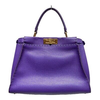 Fendi Selleria Peekaboo Name Engraved 2Way Shoulder Bag Fendi Selleria Peekaboo Name Engraved 2Way Shoulder Bag