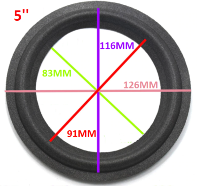 AR MST KIT Sospensioni Di Riparazione Per Woofer In Foam Bordo E Colla Acoustic Research AR MST KIT Sospensioni Di Riparazione Per Woofer In Foam Bordo E Colla Acoustic Research