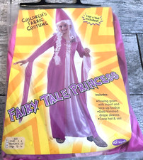 Fairy Tale Princess Halloween Costume Dress Child Large 12-14 NEW