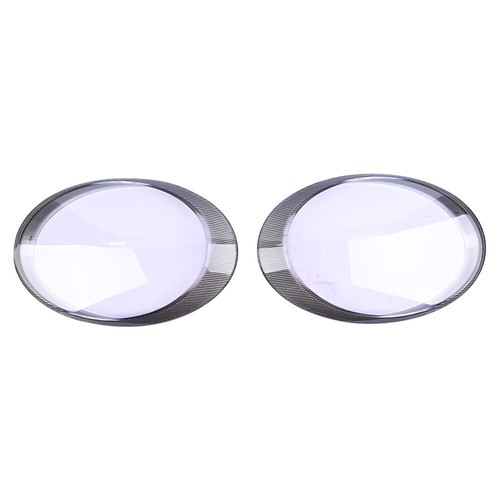 Pair Front Headlight Lens Covers Shell+Glue For Porsche 997 911 Carrera 2006-12 - Picture 5 of 7