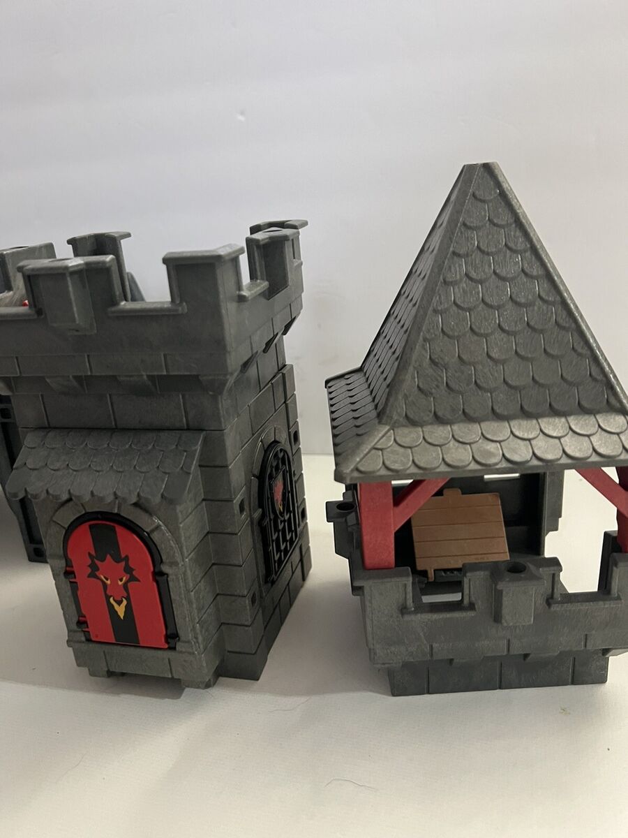 Playmobil Wolf Knights Castle Various Pieces + Extras, 7 Playmobil Wolf Knights Castle Various Pieces + Extras, 7