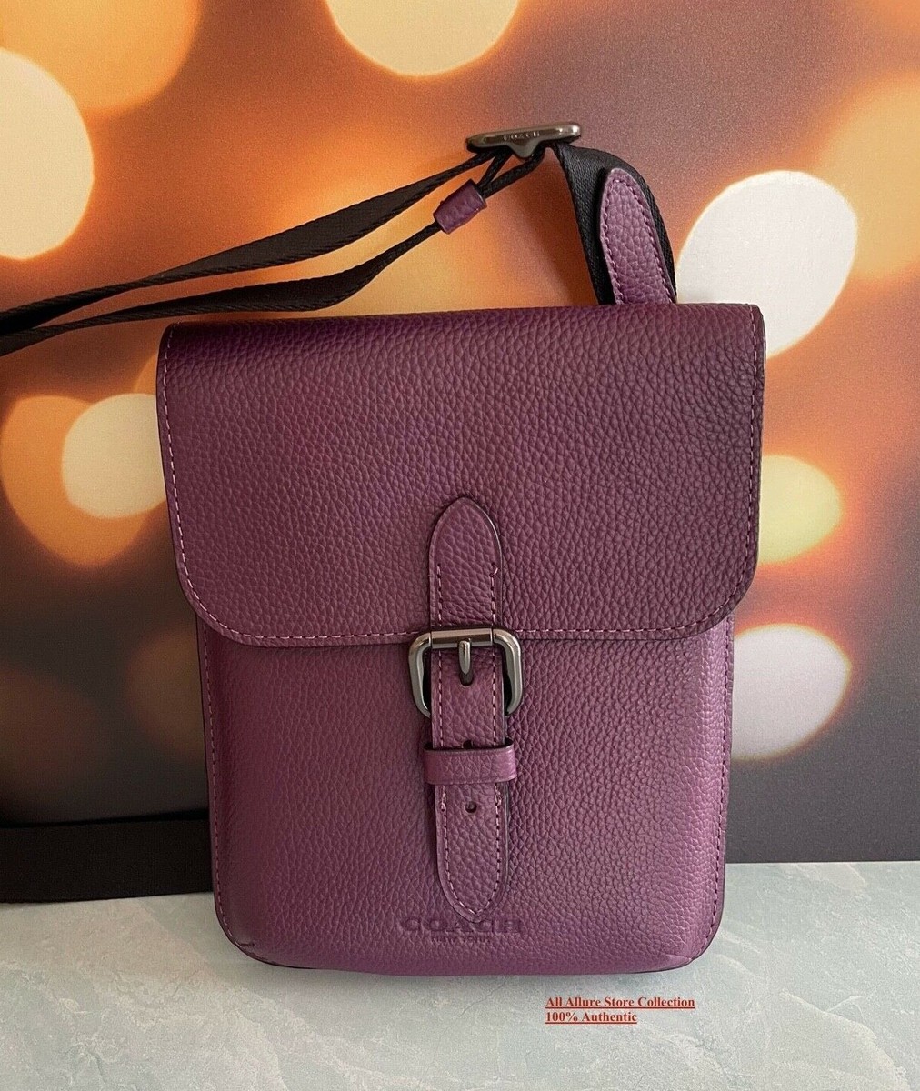 COACH パープル ボディバッグ 新品COACH パープルボディバッグ・お財布