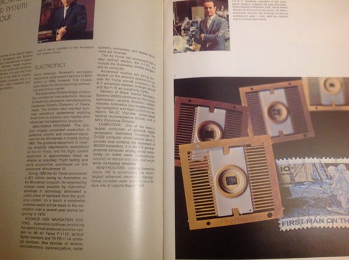 Rockwell 1969 Rare APOLLO Vintage 44 Pages North American Annual Report Moon - Picture 5 of 10
