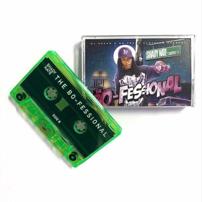 Shady Nate - Bofessional Oakland Cassette Tape Bay Area Livewire Mozzy New Rare