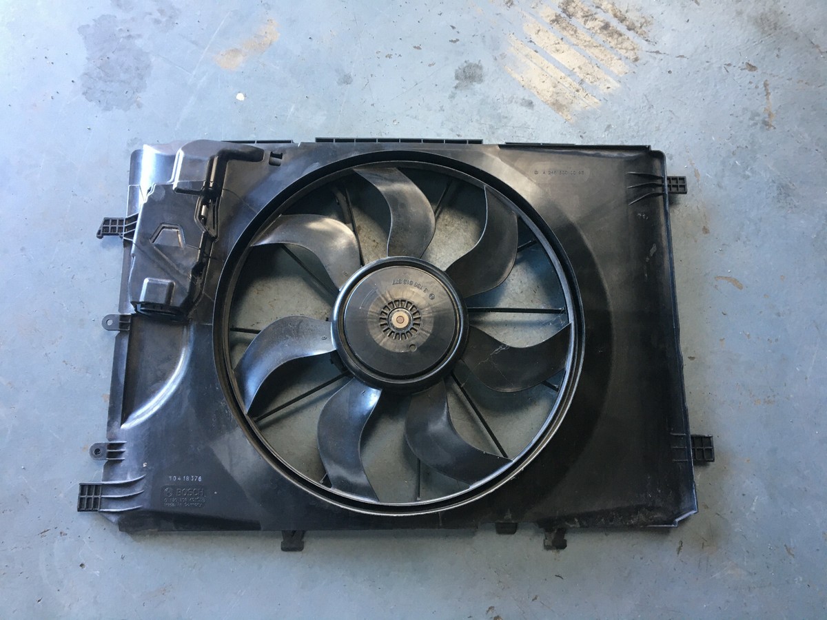 A2465000093 Mercedes W246 W176 A B Class radiator fan engine  