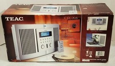 Teac Cd-x6 Am/fm Radio Cd Receiver Wall  / Table Stereo - New In Box