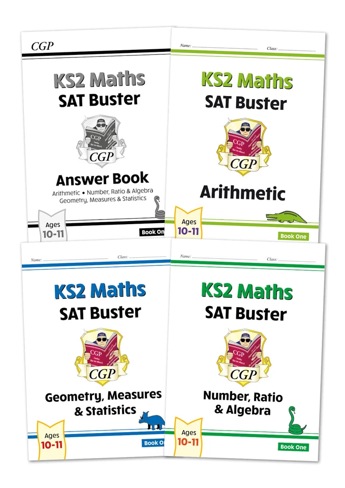 CGP KS2 SAT Buster Book 1 Bundle - includes answers ( 2024 tests & Beyond) - Image 3 of 4
