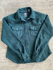 GAP - Vintage Green Pro Fleece Button Up Jacket - Size Medium PRE-OWNED
