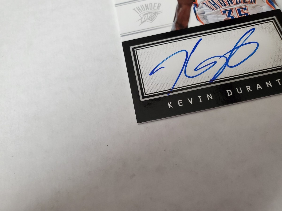 その他 Kevin Durant Authorization Autograph Kevin Durant Masterful Marks Kevin Durant Autograph /49 | eBay
