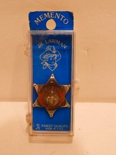 Vintage Memento Jr. Lawman Sheriff Badge - California