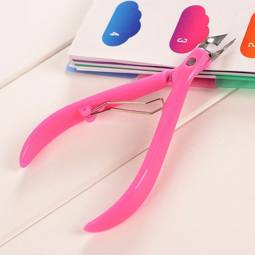 Finger Plier Manicure Pedicure Tool Cuticle Nipper Cutter Scissors Nail Art - Picture 5 of 11