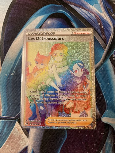 Carte Pokémon Les Détroussœurs RAINBOW 209/196 EB11 Origine Perdue