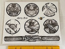 Vintage Art Tattoo Flash Sheet Harry Aron /T669