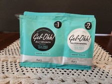 Lot of 2 AvryBeauty Gel-Ohh Jelly Spa Bath Pedicure Set Tea Tree Peppermint