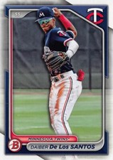 2024 BOWMAN DRAFT (#BD-105) - PROSPECT - DAIBER DE LOS SANTOS