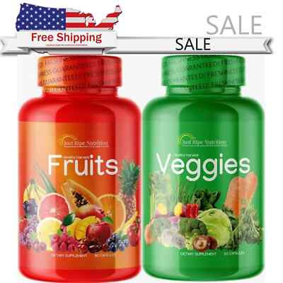 Fruits and Veggies Supplement Balance of Daily Nature 180PCS-2-pcs-Fast Shipment
