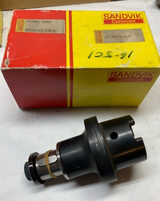 SANDVIK COROMANT 431-820110 A333 HSK Face Mill Holder - New Old Stock - In Box
