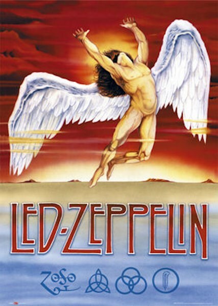 LED ZEPPELIN  / SWAN SONGS 【4枚組】 Led Zeppelin Poster Angel Wings Swan Song | eBay