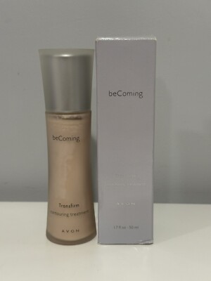 AVON beComing Transfirm Contouring Treatment 1.7oz/50ml NOS In Box