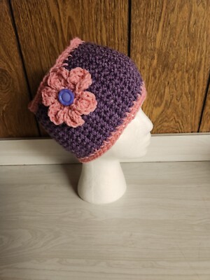 Handmade Winter Headband Ear Warmers Knit Cozy Boho Multi-Colored 11 in. x 4 in. Handmade Winter Headband Ear Warmers Knit Cozy Boho Multi  main image 2