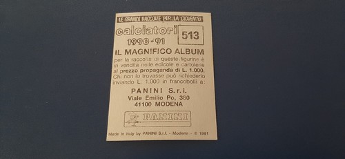 Figurine Calciatori Panini 1990/91 Nuove - Scegli dall'elenco da 281 a 556 - Imagen 211 de 257