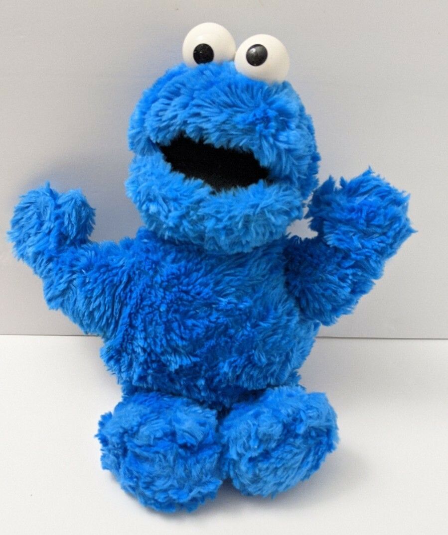 Vintage 2002 Sesame Street Cookie Monster 12