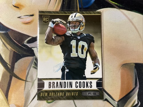 2014 PANINI ROOKIES & STARS FOOTBALL #112 BRANDIN COOKS RC MINT SAINTS - Picture 2 of 5