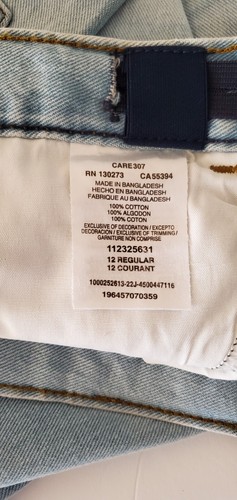 (2) NEW 1 WT 1 WOT Wrangler Boy Jeans Five Star Premium Loose Fit Size 12 REDUCE - Picture 10 of 13