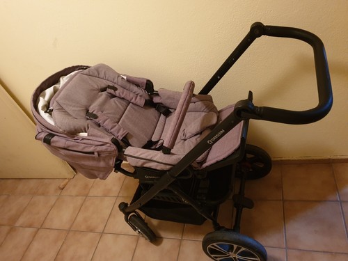 Kombi Kinderwagen Gesslein F4 Air+ Inkl. Regenschutz, Adapter Babyschale (Joie) - Bild 2 von 7