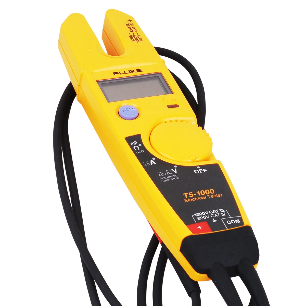 Fluke T5-600 Electrical Voltage, Continuity and Current Tester, Measures Up  To 100 A Without Contact, Automatically Select AC/DC Voltage For Tests