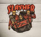Halloween Slasher Ready to Press Heat Transfer Screen Print Dtf Transfer