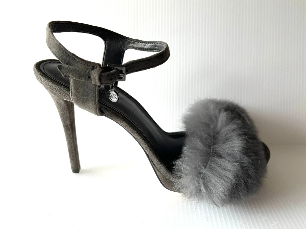 Michael kors hotsell high heels grey