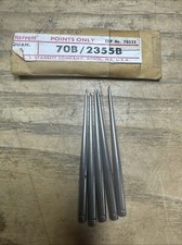 Lot of 5 Starrett Pocket Scriber Points For 7...