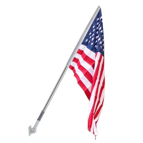 180° Adjustable Wall Mount Flag Pole Holder Metal Bracket For Flag