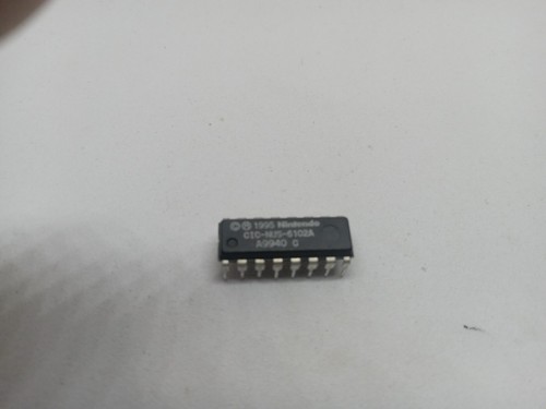 Nintendo 64 N64 Replacement CIC Lock-Out Chip CIC-NUS-6102A DIP 16