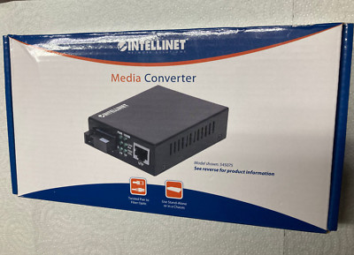 Intellinet Medienkonverter 10/100Base-TX auf FX (ST) Multimode 2 km